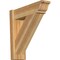 Ekena Millwork Traditional Rough Sawn Traditional Outlooker, Western Red Cedar, 6"W x 20"D x 20"H OUT06X20X20TRA01RWR - alternate 1